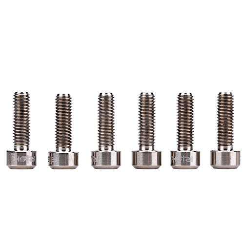 Keenso Tornillos para Bici de Montaña, Tornillos de Potencia y Manillar(Titanio) Keenso Tornillos para Bici de Montaña, Tornillos de Potencia y Manillar(Titanio)