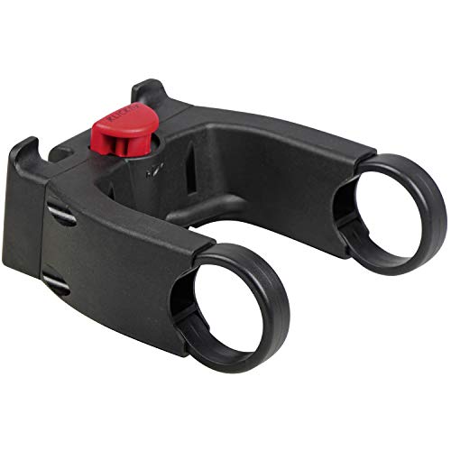 Klickfix - Adaptador para manillar para bolsas, cestas u otros dispositivos (compatible con pantalla de bicicleta eléctrica) color negro, talla única (sin cerradura) Klickfix - Adaptador para manillar para bolsas, cestas u otros dispositivos (compatible con pantalla de bicicleta eléctrica) color negro, talla única (sin cerradura)