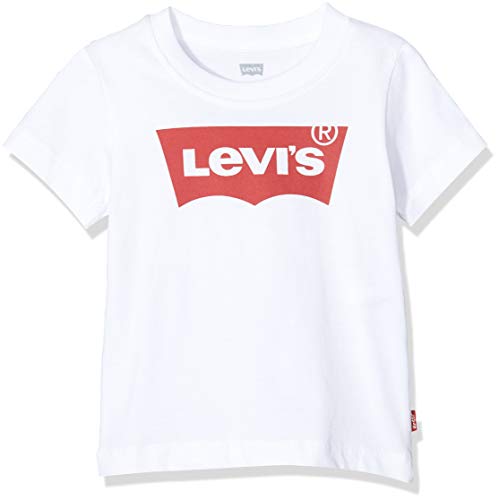 Levi's Kids Lvb S/S Batwing Tee Camiseta White para Bebé-Niños