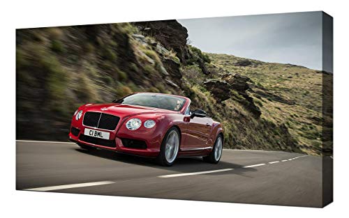 Lienzo artístico sobre lienzo para pared, diseño de Bentley-Continental-GT-V8-S-V3-1080 2014-Bentley-Continental-GT-V8-S-V3-1080