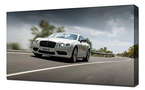 Lienzo artístico sobre lienzo para pared, diseño de Bentley-Continental-GT-V8-S-V4-1080 2014-Bentley-Continental-GT-V8-S-V4-1080