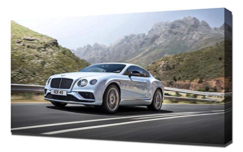 Lienzo impreso de Bentley-Continental-GT-V8-S-V5-1080 2016-Bentley-Continental-GT-V8-S-V5-1080