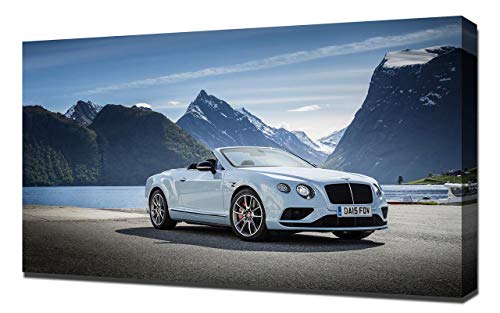 Lienzo impreso de Bentley-Continental-GT-V8-S-V6-1080 2016-Bentley-Continental-GT-V8-S-V6-1080