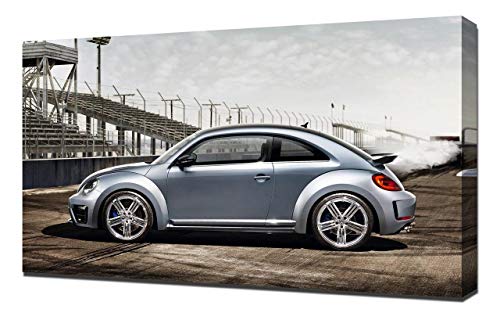 Lienzo impreso para pared, diseño de Volkswagen Beetle-R-Concept-V2-1080