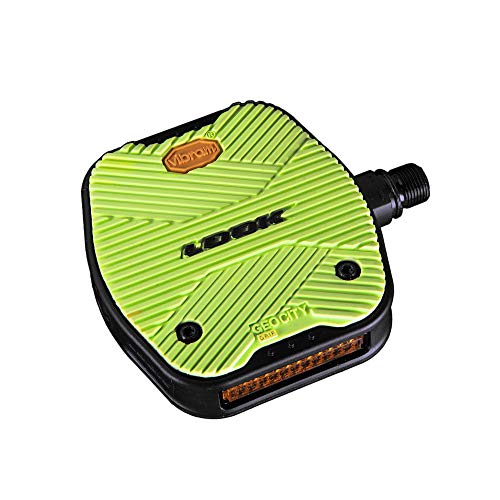 LOOK Cycle - Pedales de Bicicleta Geo City Grip - Pedales Planos - Seguridad Antideslizante - Innovador Activ Grip Rubber - Pedal de Bicicleta Urbana de Alto Rendimiento Premium - Lima LOOK Cycle - Pedales de Bicicleta Geo City Grip - Pedales Planos - Seguridad Antideslizante - Innovador Activ Grip Rubber - Pedal de Bicicleta Urbana de Alto Rendimiento Premium - Lima