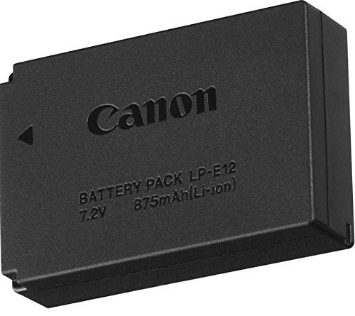 LP-E12 Batería para Canon LP-E12 Canon EOS M M2 M10 M50 M100 M200 EOS 100D EOS Rebel SL1 EOS Kiss X7 PowerShot