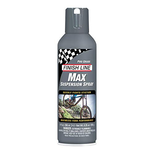 Lubricante MAX para suspensión de Bicicleta en Spray, 266 ml