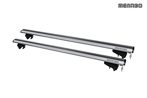 Menabo - Barras de techo para Hyundai IX35 (modelos desde 2010 hasta 2013)