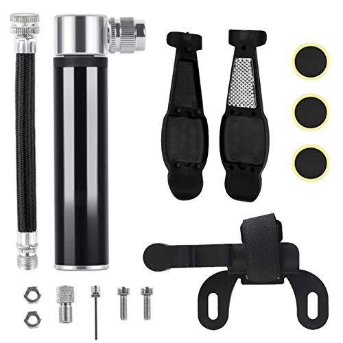 Mini Bomba para Bicicleta, 120 PSI Bomba Bicicleta portatil, Set Completo, Aguja, Tapas De VáLvulas Montura De Marco para Presta Schrader, Football, Bicicletas de Montaña/Moto/Basketball. Mini Bomba para Bicicleta, 120 PSI Bomba Bicicleta portatil, Set Completo, Aguja, Tapas De VáLvulas Montura De Marco para Presta Schrader, Football, Bicicletas de Montaña/Moto/Basketball.