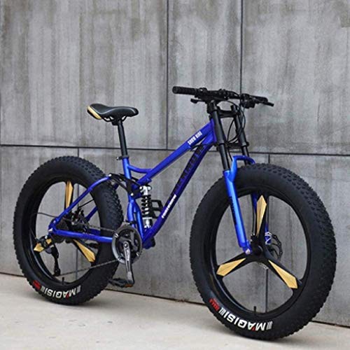 MJY Bicicleta Bicicleta, Fat Tire Mountain Bike, Mountain Bike, Soft Tail Bike, 26 pulgadas 7/21/24/27 Speed Bike, Hombres Mujeres Estudiante Variable Speed Bike 6-11,24 velocidades MJY Bicicleta Bicicleta, Fat Tire Mountain Bike, Mountain Bike, Soft Tail Bike, 26 pulgadas 7/21/24/27 Speed Bike, Hombres Mujeres Estudiante Variable Speed Bike 6-11,24 velocidades