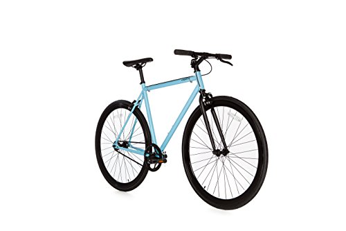 Moma Bikes Bicicleta Fixie Urbana, Fixie AzulFixed Gear & Single Speed (Varias Tallas)
