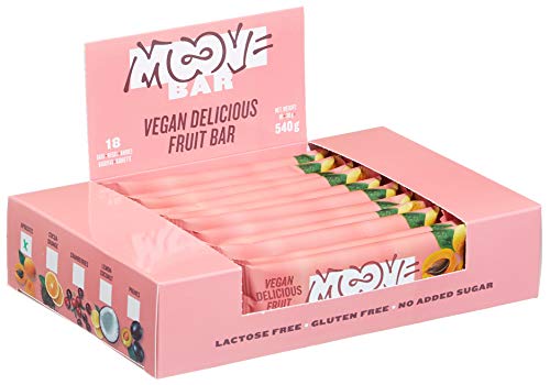 Moove - Barrita energética vegana con dátiles y albaricoques