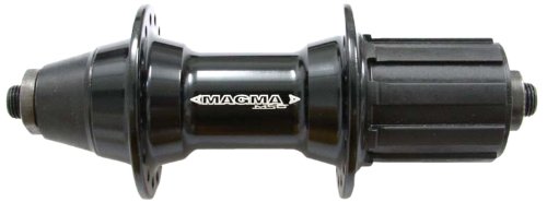 MSC Bikes MSC Magma.32R.9 X 135 mm - Buje Trasero para V-Brake de Ciclismo, Color Negro