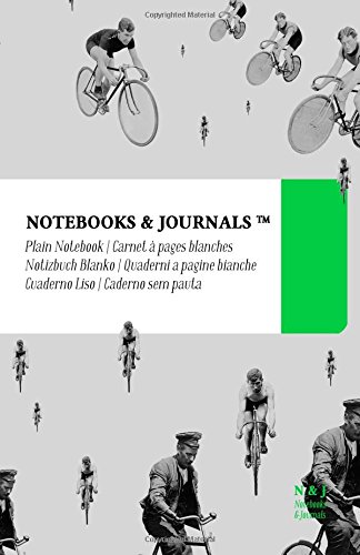 Notebooks & Journals, Bicicletas (Colección Vintage), Large, Liso: Tapa Blanda (13.97 x 21.59 cm)(Cuaderno, Libreta, Diario, Bloc de Notas)