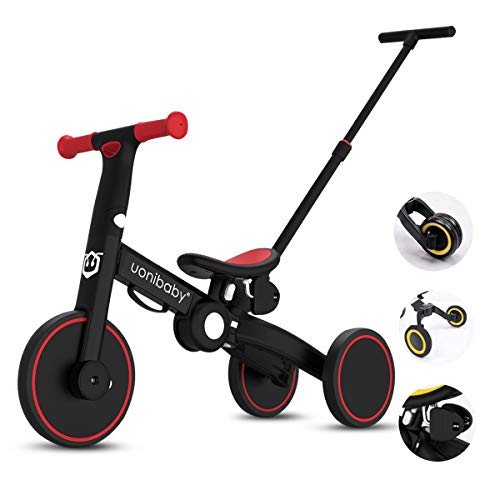 OLYSPM 5 en 1 Bicicleta sin Pedales para Niños,Triciclos Bebes,Triciclos para Niños de 1.5 a 5 Años,función Silla de Paseo,sillín Ajustable,Lindo de Regalo Favorito del Niño(Rojo) OLYSPM 5 en 1 Bicicleta sin Pedales para Niños,Triciclos Bebes,Triciclos para Niños de 1.5 a 5 Años,función Silla de Paseo,sillín Ajustable,Lindo de Regalo Favorito del Niño(Rojo)
