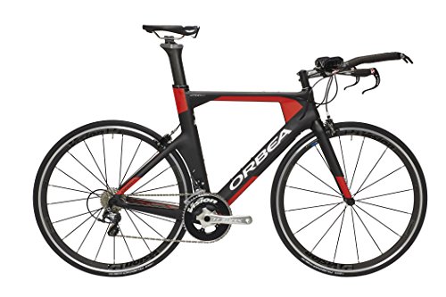 Orbea Ordu M15 – Bicicleta de triatlón – rojo/negro 2016 montaña triatlón, color negro, tamaño M (53.3 cm)