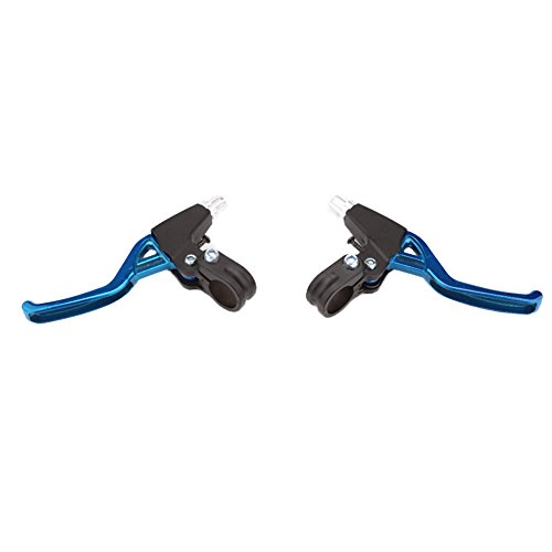 Palancas de Freno Ligeras para Bicicleta de Manillar de 22mm Diámetro ( Color : Azul )