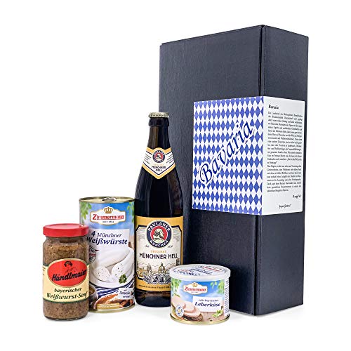 Regalo típico bávaro – Bayer & Múnich especialidades regalo – el regalo ideal no solo para hombres (jardín de cerveza)