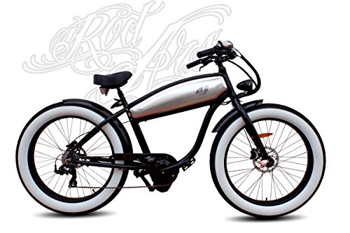 Rodars Bicicleta Eléctrica Pedelec Cruiser Outlaw FatBike eBike 250W 11Ah Samsung 25km/h Autonomía 45-60km
