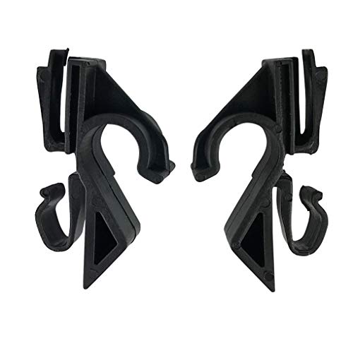 rongweiwang 1 par de plástico Trasera del vehículo parcela Estante Clips de Recambio para el Grande Punto rongweiwang 1 par de plástico Trasera del vehículo parcela Estante Clips de Recambio para el Grande Punto