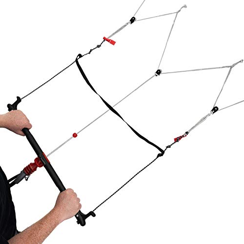 Skymonkey Quadbar para Kites de 4 líneas, Montaje Simple (Desmontar la manija, Montar la Barra depower), 60 cm, Aluminio