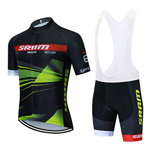 STEPANZU Ropa Ciclismo Verano Hombre Corta Maillot MTB + Pantalones Cortos Transpirable Conjunto Maillot Ciclismo para al Aire Libre Bicicleta Montaña Ropa Hombre STEPANZU Ropa Ciclismo Verano Hombre Corta Maillot MTB + Pantalones Cortos Transpirable Conjunto Maillot Ciclismo para al Aire Libre Bicicleta Montaña Ropa Hombre