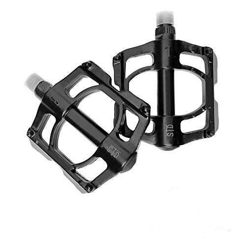 THCL – Pedales para bicicleta, bicicleta de montaña, ligeros, antideslizantes, bicicleta de carretera, pedales de aluminio con 3 rodamientos sellados, diámetro del eje: 9/16 pulgadas THCL – Pedales para bicicleta, bicicleta de montaña, ligeros, antideslizantes, bicicleta de carretera, pedales de aluminio con 3 rodamientos sellados, diámetro del eje: 9/16 pulgadas