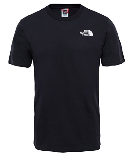 The North Face T92TX5 Camiseta De Manga Corta Simple Dome, Hombre, Negro (TNF Black), S The North Face T92TX5 Camiseta De Manga Corta Simple Dome, Hombre, Negro (TNF Black), S