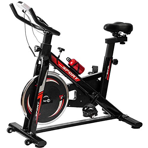 TLV BS2 Bicicleta Estatica de Spinning Bici Ejercicio Gym Casa Indoor Fitness Volante 10kg TLV BS2 Bicicleta Estatica de Spinning Bici Ejercicio Gym Casa Indoor Fitness Volante 10kg