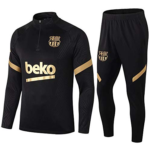 Traje de Entrenamiento de fútbol Traje de Manga Larga Traje de fútbol de Barcelona Suéter Azul Claro y pantalón de Pierna @ 1_S Traje de Entrenamiento de fútbol Traje de Manga Larga Traje de fútbol de Barcelona Suéter Azul Claro y pantalón de Pierna @ 1_S