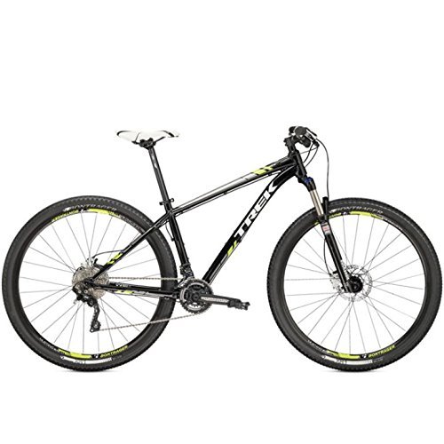 TREK running 9,6, 73,66 cm, MTB, 2015, negro y verde, RH 38,1 cm