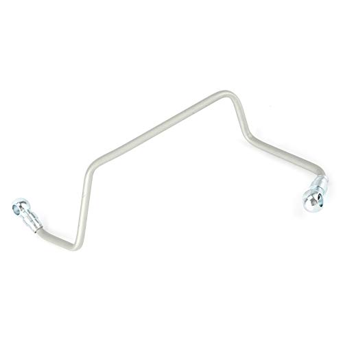 Tubo de alimentación de aceite, tubo de alimentación de aceite turbo plateado para C-MAX 1.6 TDCI, para Peugeot (1.6HDI) 1007 Citroen Berlingo III / C2 / C3 II / C4 Gran Picasso I / C5 II Tubo de alimentación de aceite, tubo de alimentación de aceite turbo plateado para C-MAX 1.6 TDCI, para Peugeot (1.6HDI) 1007 Citroen Berlingo III / C2 / C3 II / C4 Gran Picasso I / C5 II