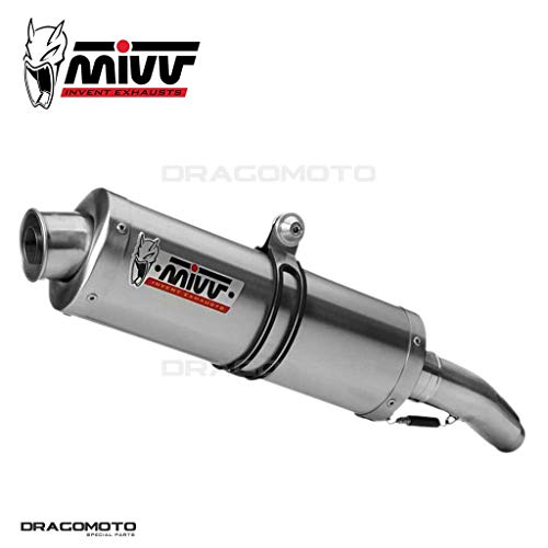 TUBO ESCAPE MIVV SUZUKI GSF 600 BANDIT OVAL 1995 1996 1997 1998 1999 2000 2001 2002 2003 2004