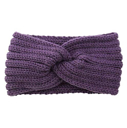 Turbantes para Mujer Diademas Knitted Knot Headband Women  Hair Accessories Headwear Elastic Hair Band Hair Accessories-35