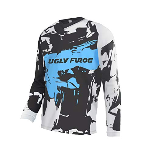 Uglyfrog 2019-2020 Manga Larga Maillot Ciclismo De Hombre Bici Verano Ropa De Triatlon Transpirables/MTB Downhill Jersey SJFL01
