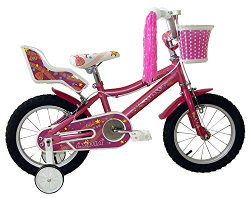 Umit Bicicleta 14" Lydia, Niñas, Rosa, Infantil
