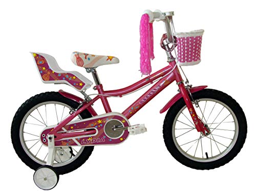 Umit Bicicleta 16" Lydia, Niñas, Rosa, Infantil