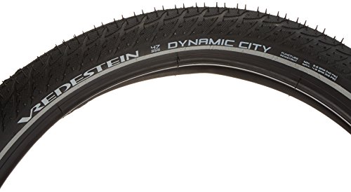 Vrede Piedra dinámico – Neumático para Bicicleta de Paseo, Color Negro, tamaño 47-559 (26x1.75), 0.9