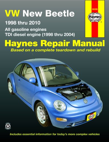 VW New Beetle 1998-10: All Gasoline Engines - Tdi Diesel Engine (1998 Thru 2004) (Hayne's Automotive Repair Manual)