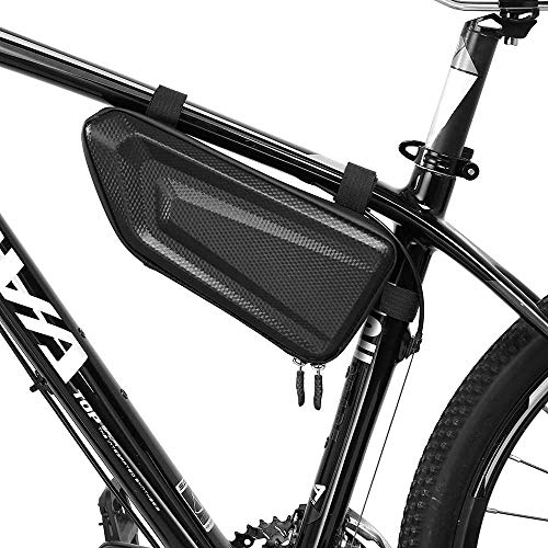 XH Bicicleta Bolsa - Marco Almacenamiento de Bicicletas Bolsa, Cuadro de la Bicicleta Triángulo de la Silla de Montar la Bolsa para el Camino de la montaña Ciclismo, Trek Accesorios de la Bici
