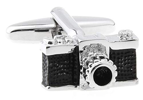 XKSWZD Gemelos Diseño de cámara Exclusivo Opción de Color en Blanco y Negro Calidad Material de latón Negro