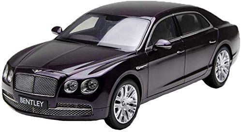 XYSQWZ 1:18 Bentley Mulsanne Speed ​​Bentley Mushang Alloy Simulation Car Model Edición Limitada (Color: Púrpura Tamaño: 29.5 * 11 * 8.3cm)