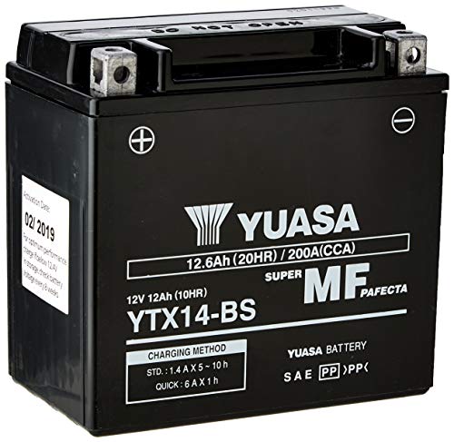 Yuasa YTX14-BS(WC) Batería sin mantenimiento