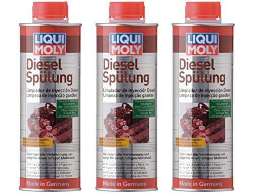 3 x LIQUI MOLY 2509 500ml - Limpiador de inyectores (sólo para motores DIÉSEL) 3 x LIQUI MOLY 2509 500ml - Limpiador de inyectores (sólo para motores DIÉSEL)