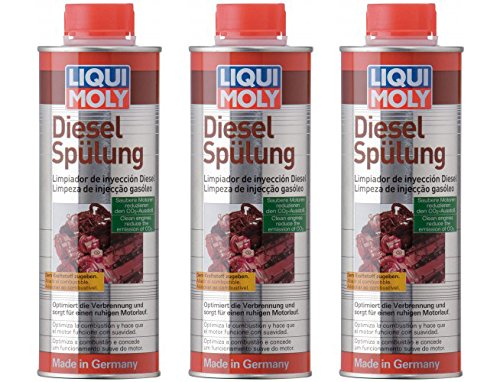 3 x LIQUI MOLY 2509 500ml - Limpiador de inyectores (sólo para motores DIÉSEL)