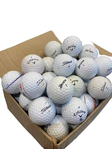 40 pelotas de golf mixtas Srixon Callaway y No.1 pelota en golf A Minus / B Plus Grade Premium Mix accesorios de golf y regalo de golf para hombres