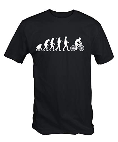 6TN Hombre Evolution de Ciclismo Camiseta de Manga Corta - Negro, X-Large