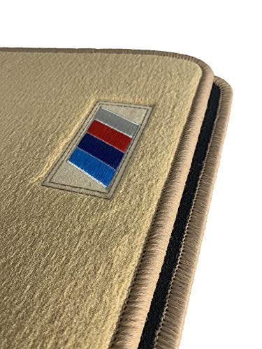 Accesorionline > Alfombrillas Beige Velour Premium para BMW Serie 1 5puertas 2007-2011 A Medida - Máxima Calidad - Esterillas Alfombras E87