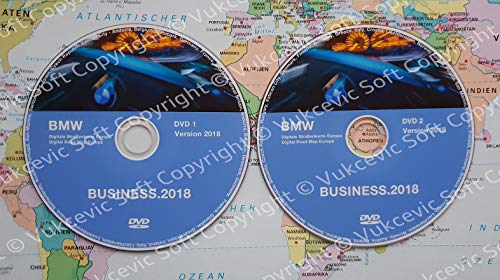 B M W Update DVD Road Map Europe Business 2018 DVD1+DVD2