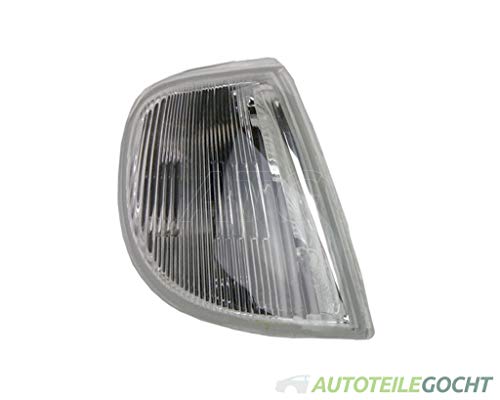 Blink lámpara intermitente blanco Derecho para Citroen Chanson Saxo Hatchback 1996 – 2003 Blink lámpara intermitente blanco Derecho para Citroen Chanson Saxo Hatchback 1996 – 2003
